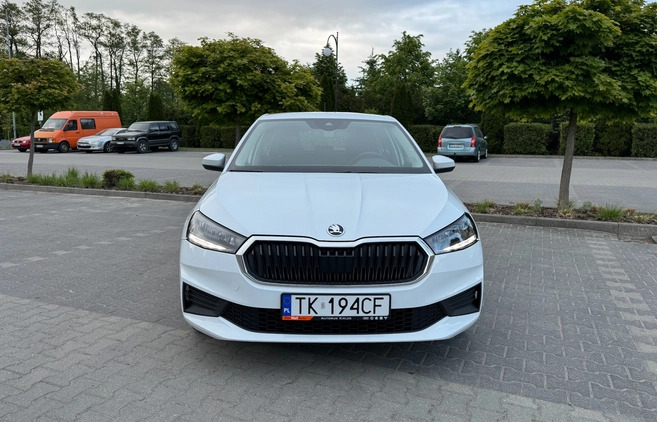 Skoda Fabia cena 68900 przebieg: 43200, rok produkcji 2022 z Pabianice małe 106